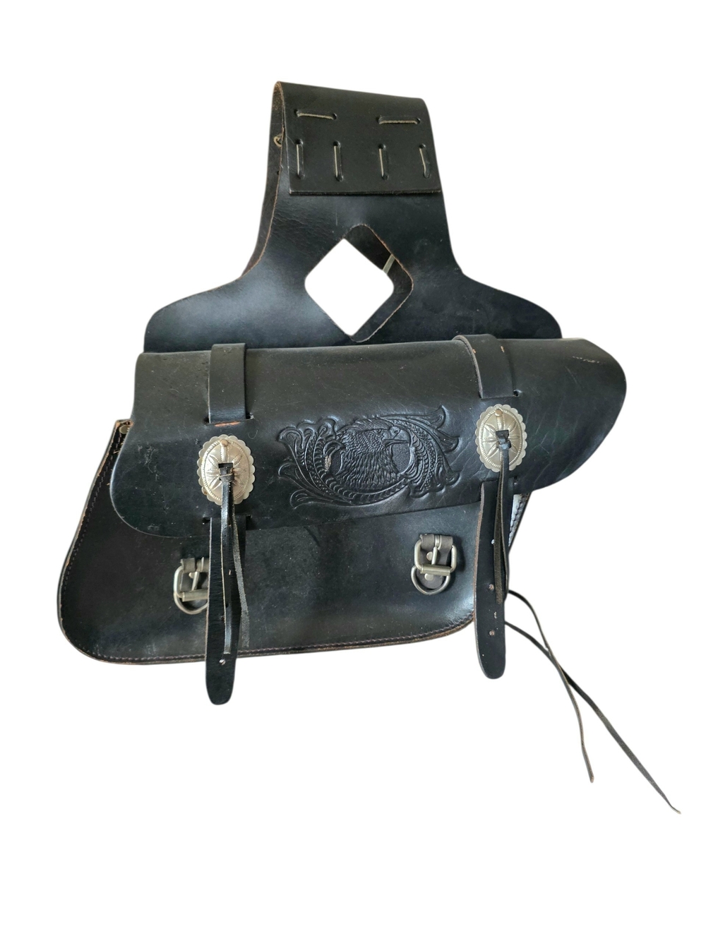 Biker Motorrad Chopper Eagle Adler Saddlebag Satteltaschen